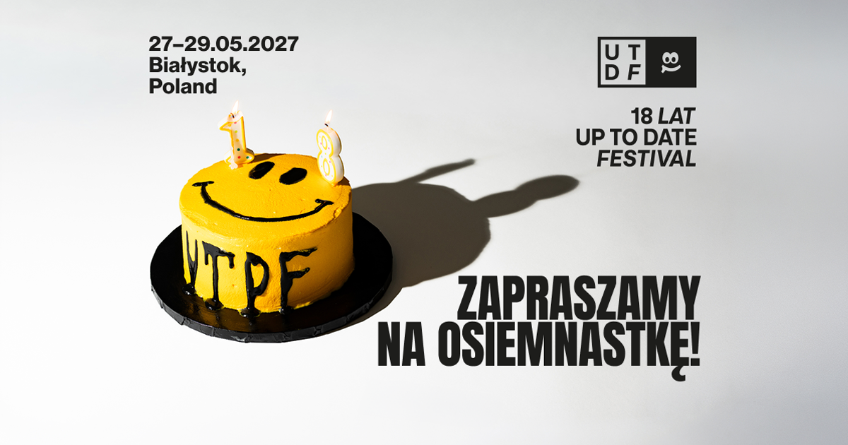 Up To Date Festival 2027 artwork