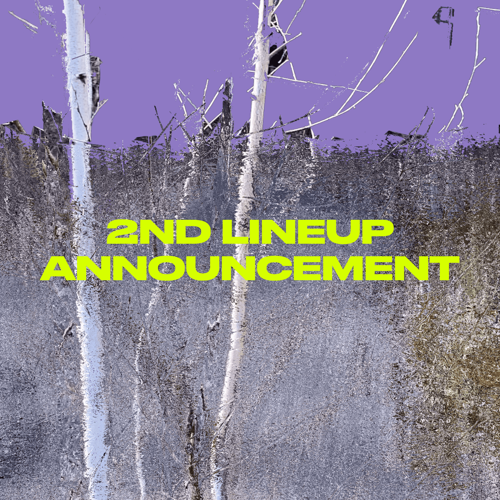 Second artists announcement is here!